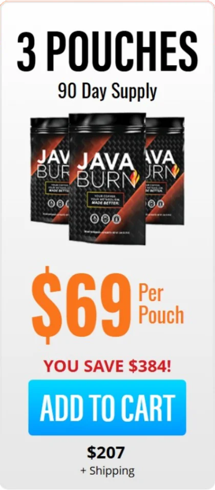 Java Burn® - $69 per pouch