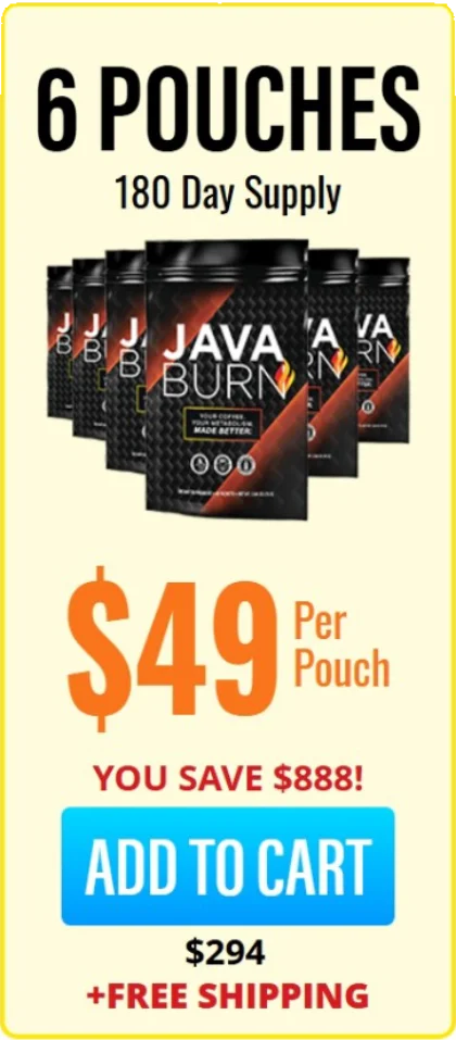 Java Burn - $49 per pouch - Free Shpping